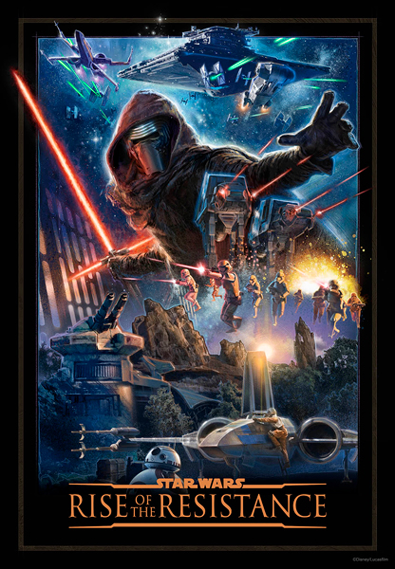New Star Wars ride? New Star Wars poster.